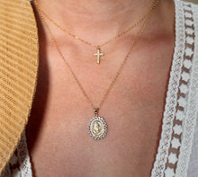 Load image into Gallery viewer, &quot;My Protector&quot; Mini Gold Filled Necklace
