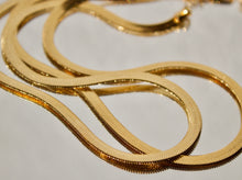 Load image into Gallery viewer, &quot;Herringbone&quot; Gold Filled Necklace
