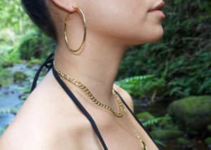 "Hoop" Gold Filled Earrings