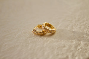 "Huggie" Gold Filled Earrings