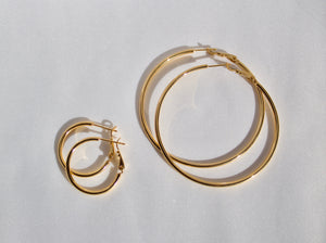 "Hoop" Gold Filled Earrings