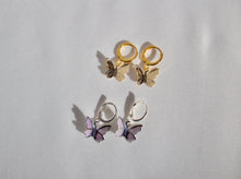 Load image into Gallery viewer, &quot;Fly Away&quot; Butterfly Earrings
