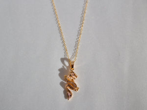 "BB Dragon" Gold Filled Necklace