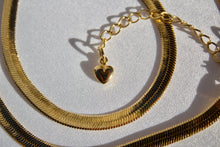 Load image into Gallery viewer, &quot;Herringbone&quot; Gold Filled Necklace
